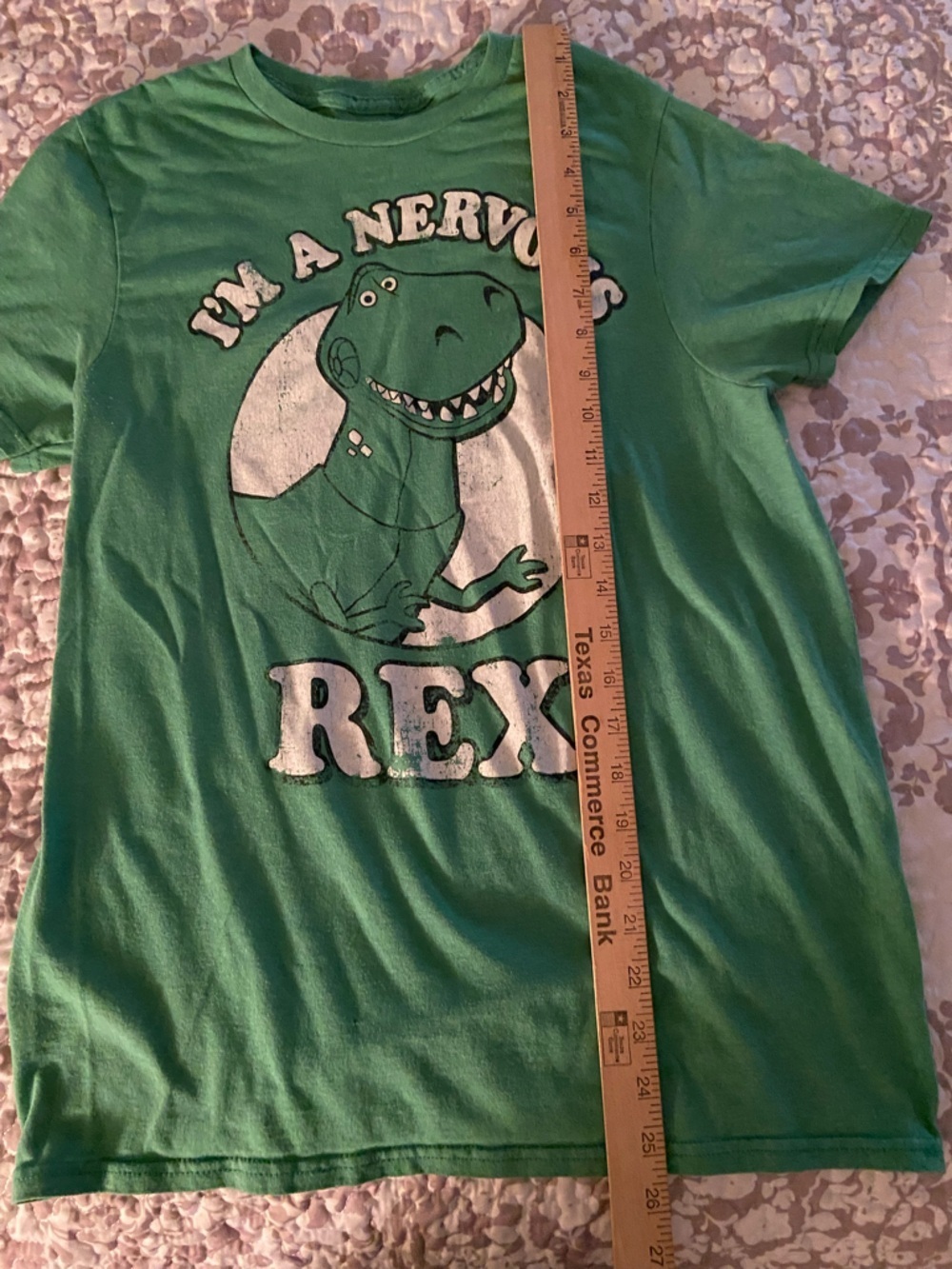 Toy Stoy "Nervous Rex" T-Shirt. Size M. - Picture 4 of 5